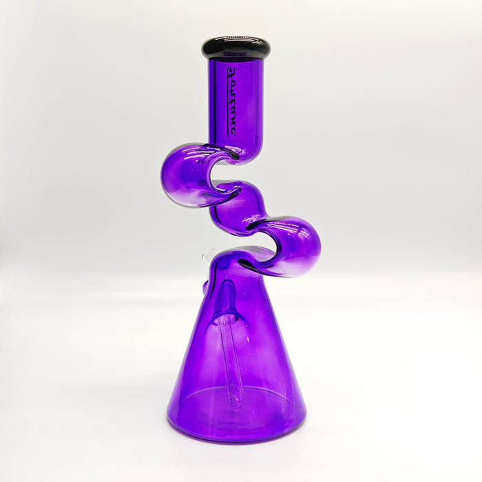 Fortune | Zig-Zag Zong 14" 7mm [Z145007] Glass Bong Fortune
