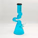 Fortune | Zig-Zag Zong 14" 7mm [Z145007] Glass Bong Fortune Blue