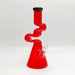 Fortune | Zig-Zag Zong 14" 7mm [Z145007] Glass Bong Fortune Red
