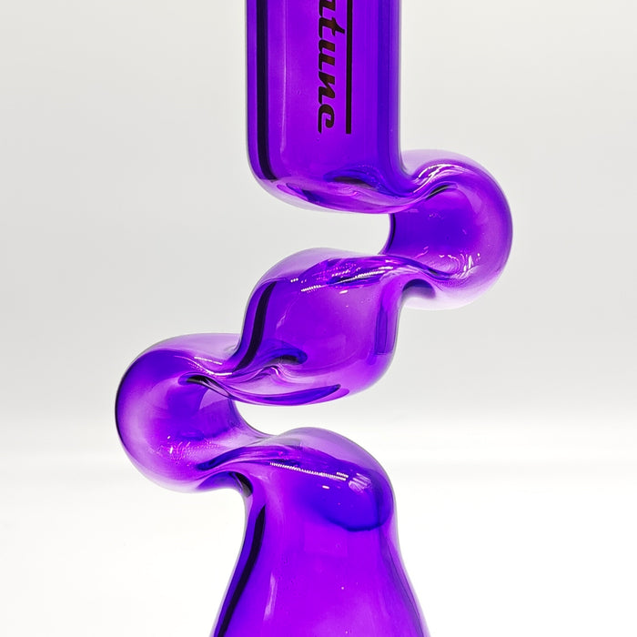 Fortune | Zig-Zag Zong 14" 7mm [Z145007] Glass Bong Fortune