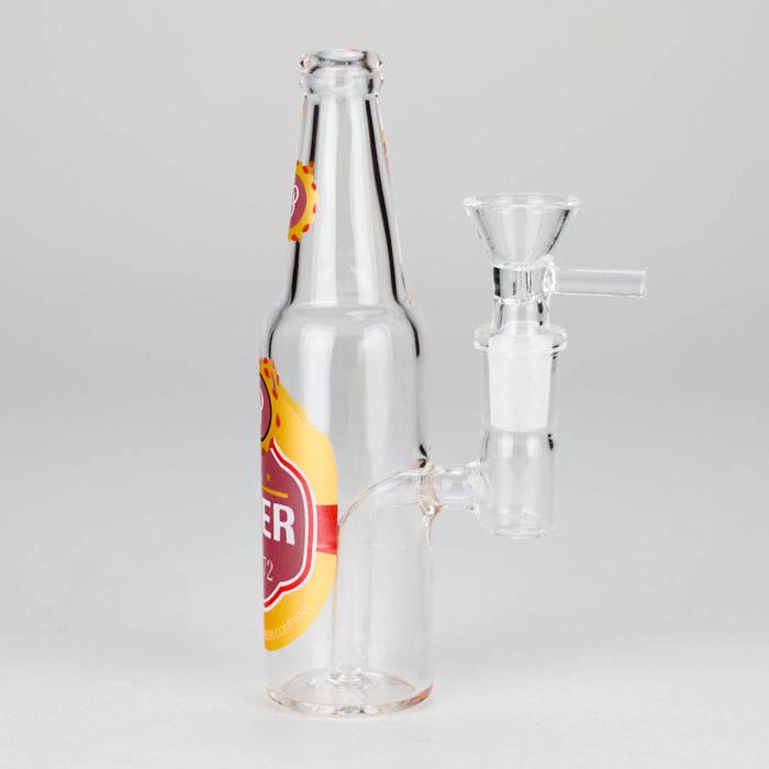 6″ Beer Bottle Design Glass Bong [WP4511S] Bongs Canadian Distributor