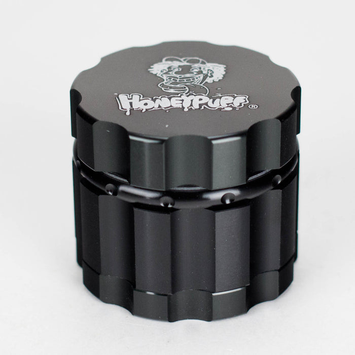Honey Puff | 4 Parts 50mm Grinder [P1240] Regular Grinder Canadian Distributor Black