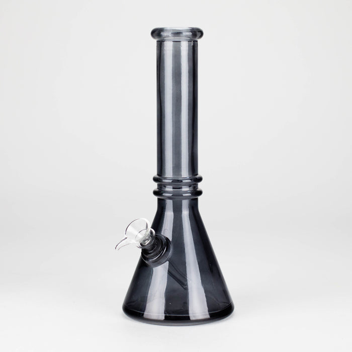 10" colored soft glass water bong  [HX4002N]