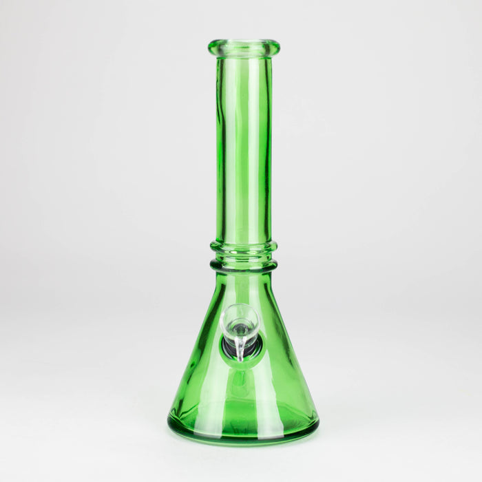 10" colored soft glass water bong  [HX4002N]