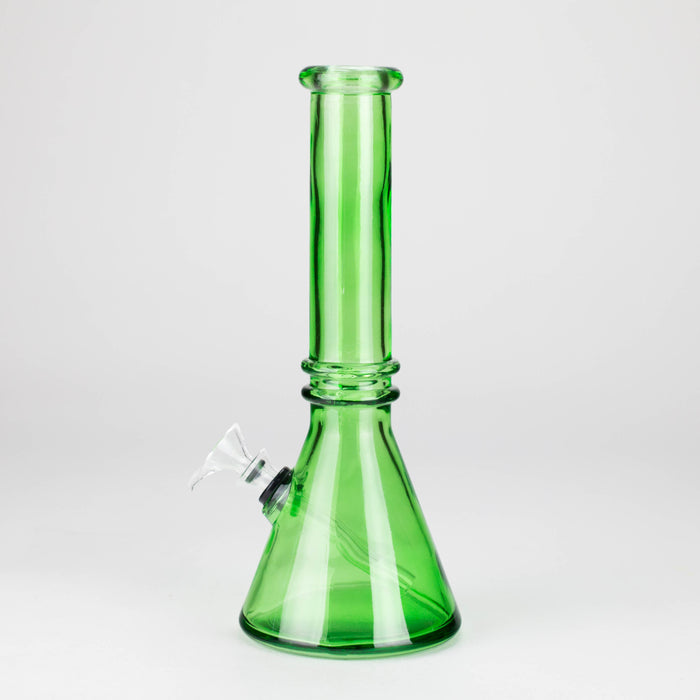 10" colored soft glass water bong  [HX4002N]