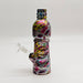 9" Hydrographic Water Bottle Glass Bong-Assorted Designs Glass Bong Super Supplys Inc
