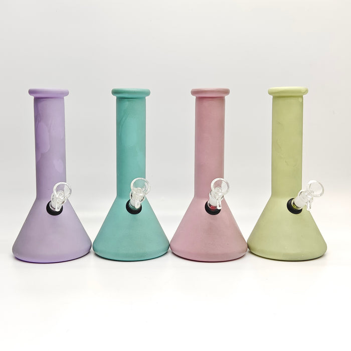 10" Macaron Thermal Glass Beaker-Assorted Color[BLX-02-8] Glass Bong Super Supplys Inc