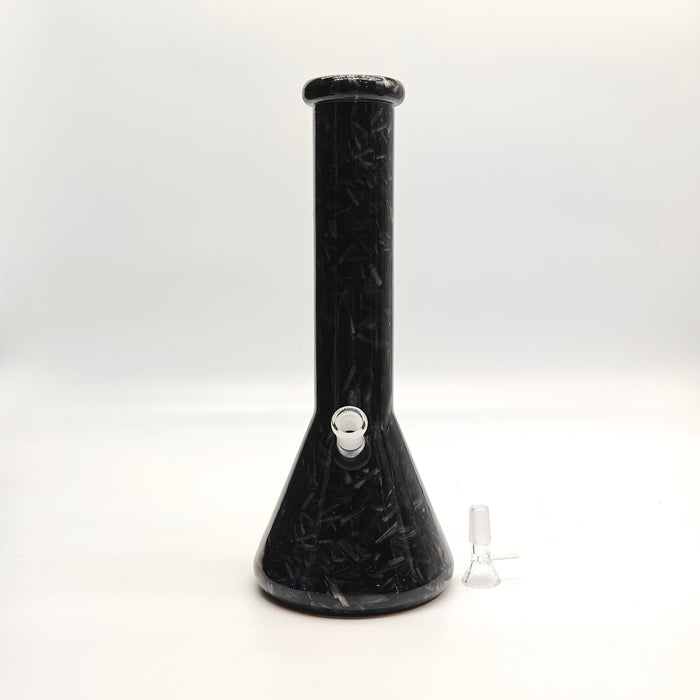 12.5" 7mm Gradient Style Glass Bong-Assorted designs [BLX-03-6] Glass Bong Super Supplys Inc