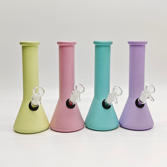 8.5" Macaron Thermal Glass Beaker-Assorted Colors [BLX-01-8] Super Supplys Inc