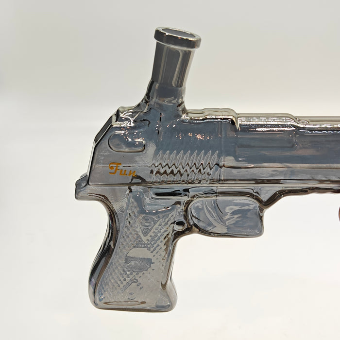 Electroplated 7.5" Arsenal Glass Bong [SGun1-A] Bongs Fortune