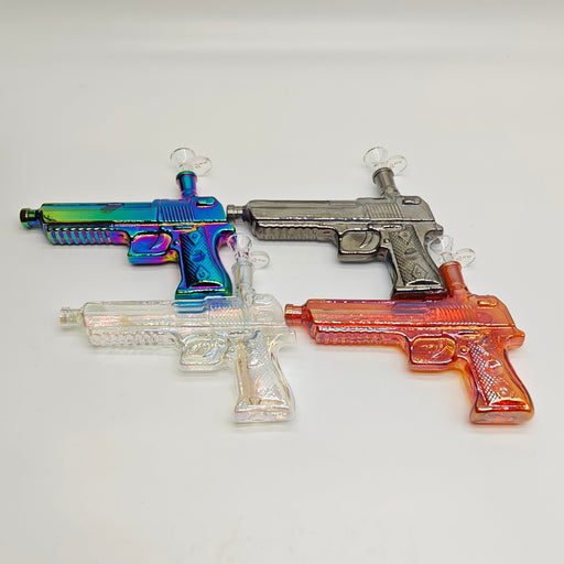 Electroplated 7.5" Arsenal Glass Bong [SGun1-A]_0