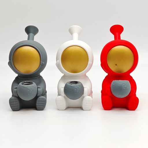 6“ Astronaut Silicone Water Pipe [SP1116]_0