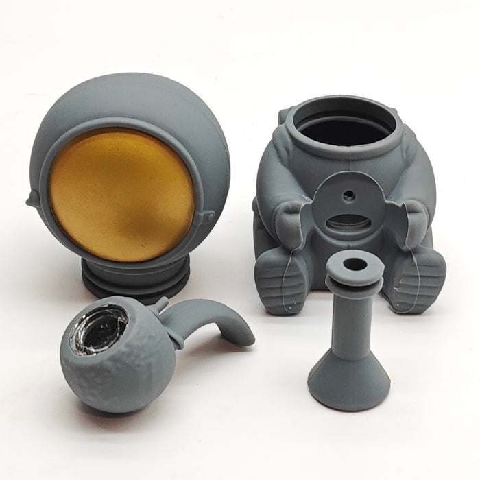 6“ Astronaut Silicone Water Pipe [SP1116]_5