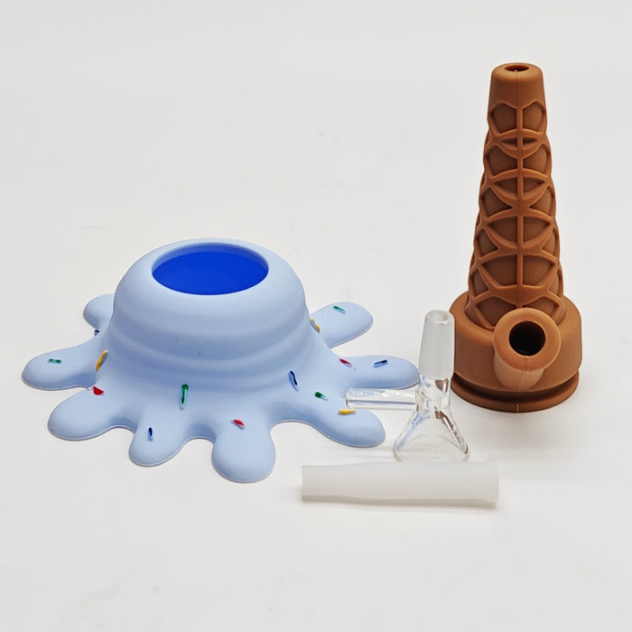 5.2" Ice Cream Silicone Water Pipe [SP1088]_5