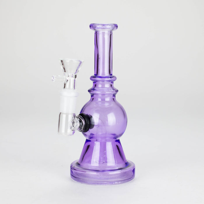6.5″ Dream Crystal Mini Glass Bong [FHS035A] Bongs Canadian Distributor Purple