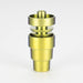 Titanium Color Nail [PY009] Cap · Dabber · Insert · Clip · Nail Canadian Distributor Gold