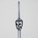 4.7” Stainless Steel Skull Dab Tool [SMKE-104] Cap · Dabber · Insert · Clip · Nail Canadian Distributor