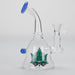 6.5″ Cartoon PrintGlass Bong [F230829-1C] Bongs Canadian Distributor Milk Blue (Sticker 3)