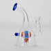 6.5″ Cartoon PrintGlass Bong [F230829-1C] Bongs Canadian Distributor Blue (Sticker 4)