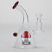 6.5″ Cartoon PrintGlass Bong [F230829-1C] Bongs Canadian Distributor Amber (Sticker 5)