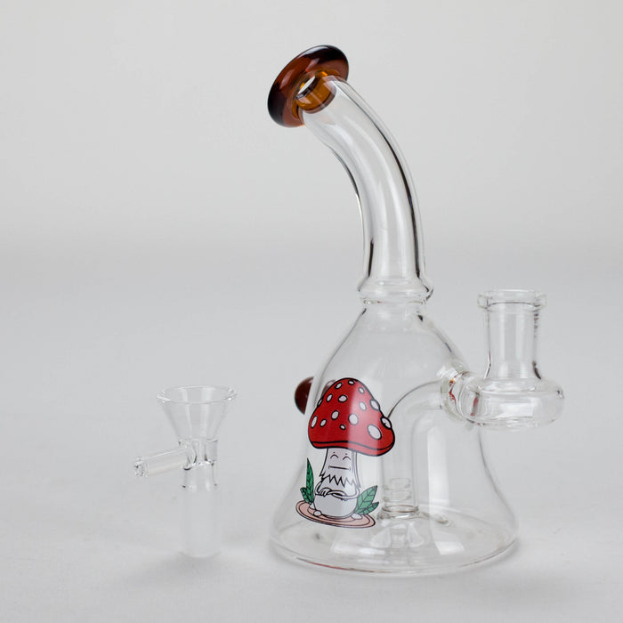 6.5″ Cartoon PrintGlass Bong [F230829-1C] Bongs Canadian Distributor
