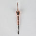 4.7” Stainless Steel Skull Dab Tool [SMKE-104] Cap · Dabber · Insert · Clip · Nail Canadian Distributor Rose Gold