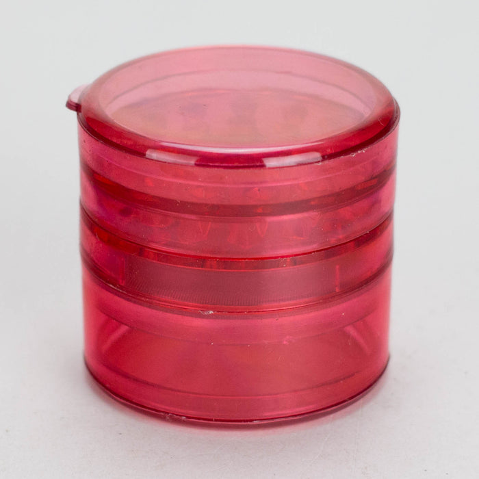 4-Part Acrylic Herb Grinder – Pack of 10 Regular Grinder Bongzie Smokes