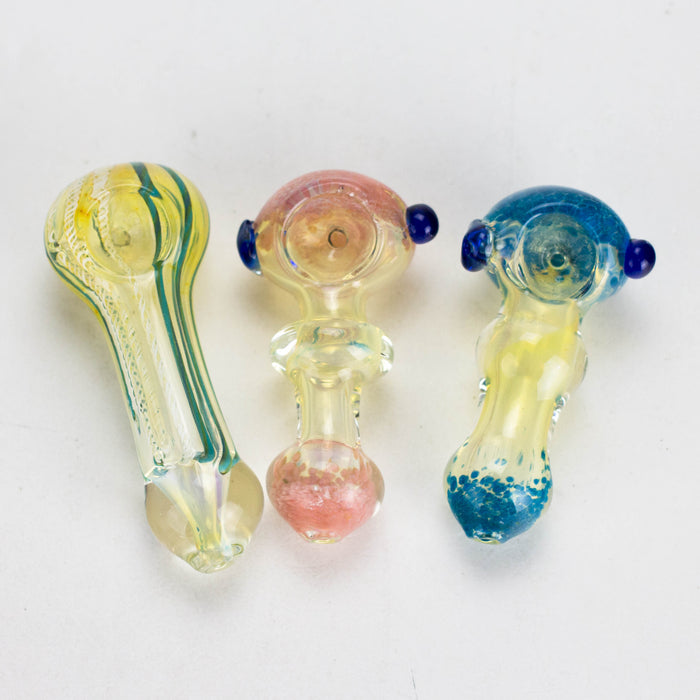 3.5" Glass Pipe Jar – 8 Pack Glass Pipe Bongzie Smokes