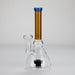 8.5" Stemless Glass Bong with Diffuser – Assorted Colors Glass Bong Bongzie Smokes