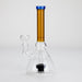 8.5" Stemless Glass Bong with Diffuser – Assorted Colors Glass Bong Bongzie Smokes