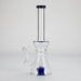 11" Stemless Glass Bong with Diffuser – 14mm Bowl Joint Glass Bong Bongzie Smokes