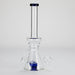11" Stemless Glass Bong with Diffuser – 14mm Bowl Joint Glass Bong Bongzie Smokes