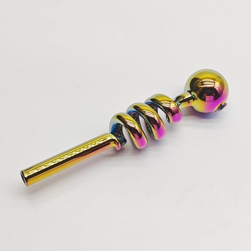 5.5" Spring Colour Oil Burner Pipe [SSP] Glass Hand Pipe Super Supplys Inc Rainbow