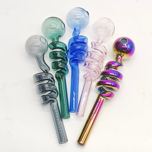 5.5" Spring Colour Oil Burner Pipe [SSP] Glass Hand Pipe Super Supplys Inc