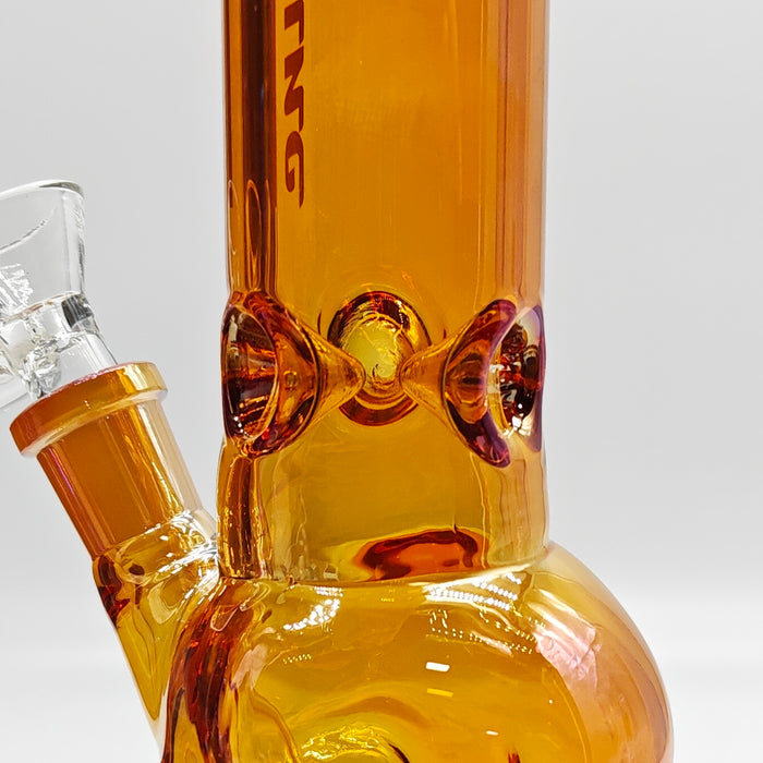 Fortune | Electroplated Skull 10" 5mm Glass Bong [SK105038E] Bongs Fortune
