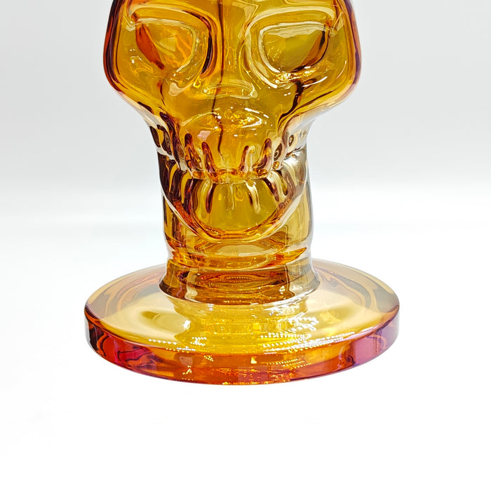 Fortune | Electroplated Skull 10" 5mm Glass Bong [SK105038E] Bongs Fortune