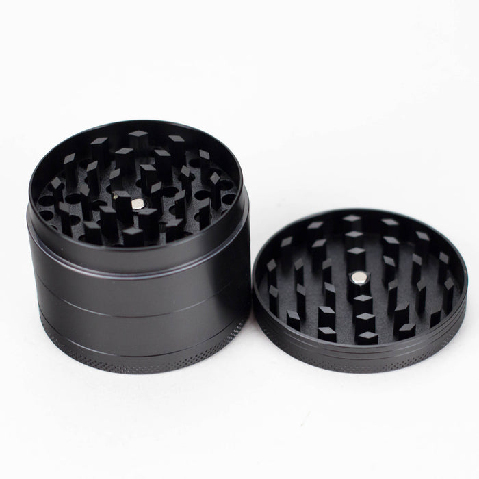 Cloudz | Grinderz Display Box – Platinum Edition – 55mm 4-Piece Grinder – 6 Count Herb Grinder Cloudz Smoke