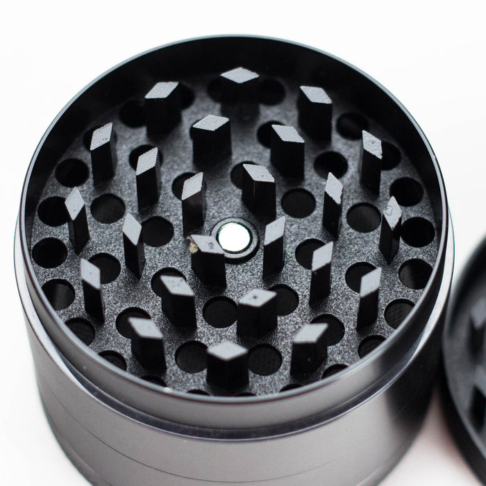 Cloudz | Grinderz Display Box – Platinum Edition – 55mm 4-Piece Grinder – 6 Count Herb Grinder Cloudz Smoke