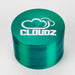 Cloudz | Grinderz Display Box – Platinum Edition – 63MM 4-Piece Grinder – 6 Count Herb Grinder Cloudz Smoke
