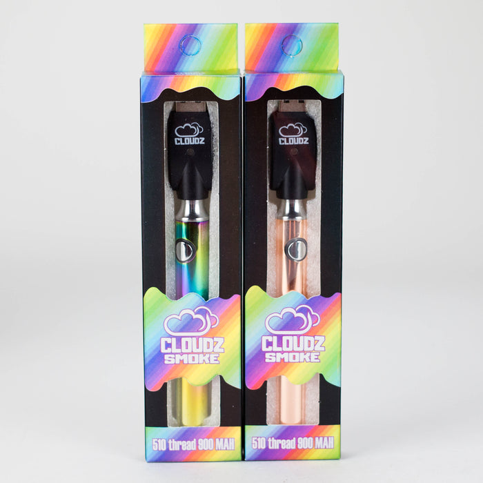 Cloudz | 510 Batteryz Individually Packaged Display Box – USB Charger – 24 Count Vape Devices Cloudz Smoke