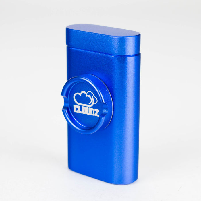 Cloudz | All-In-One Dugout Display Box – Grinder + Hitter – 12 Count Herb Grinder Cloudz Smoke