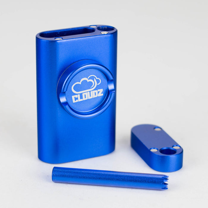 Cloudz | All-In-One Dugout Display Box – Grinder + Hitter – 12 Count Herb Grinder Cloudz Smoke