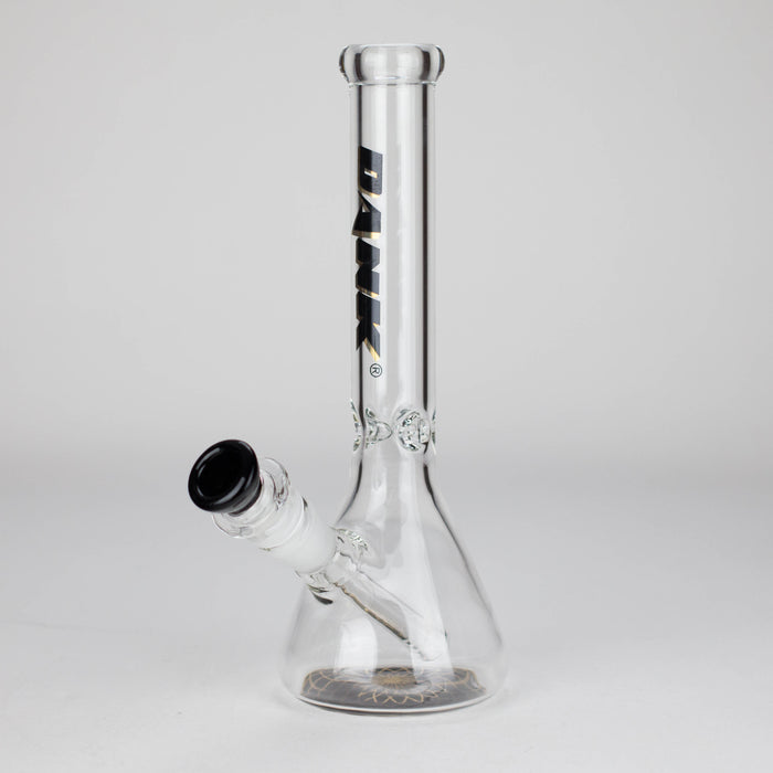 Dank | 10 " Beaker glass water Bong Glass Bong Smoking Cat Distribution Black