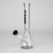 Dank | 10 " Beaker glass water Bong Glass Bong Smoking Cat Distribution Black