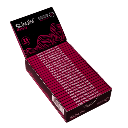 Slimjim | Original 1 1/4th Size Rolling Papers – Box of 25 Packs ROLLING PAPER SLIMJIM