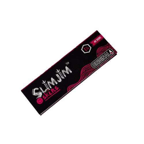 Slimjim | Original 1 1/4th Size Rolling Papers – Box of 25 Packs ROLLING PAPER SLIMJIM