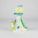 7″ Vintage Design Ceramic Bong – Unique Cyclops Monster Shape [ES079WP] Bongs Canadian Distributor
