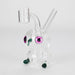 4″ Owl Glass Dab Rig [F20230926-4B] Glass Rig Canadian Distributor Lake Green