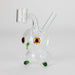 4″ Owl Glass Dab Rig [F20230926-4B] Glass Rig Canadian Distributor Green