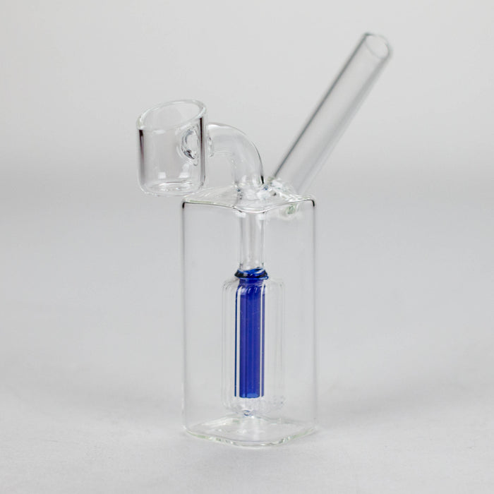4″ Glass Dab Rig with Banger [G230806-5] Bongs Canadian Distributor Blue